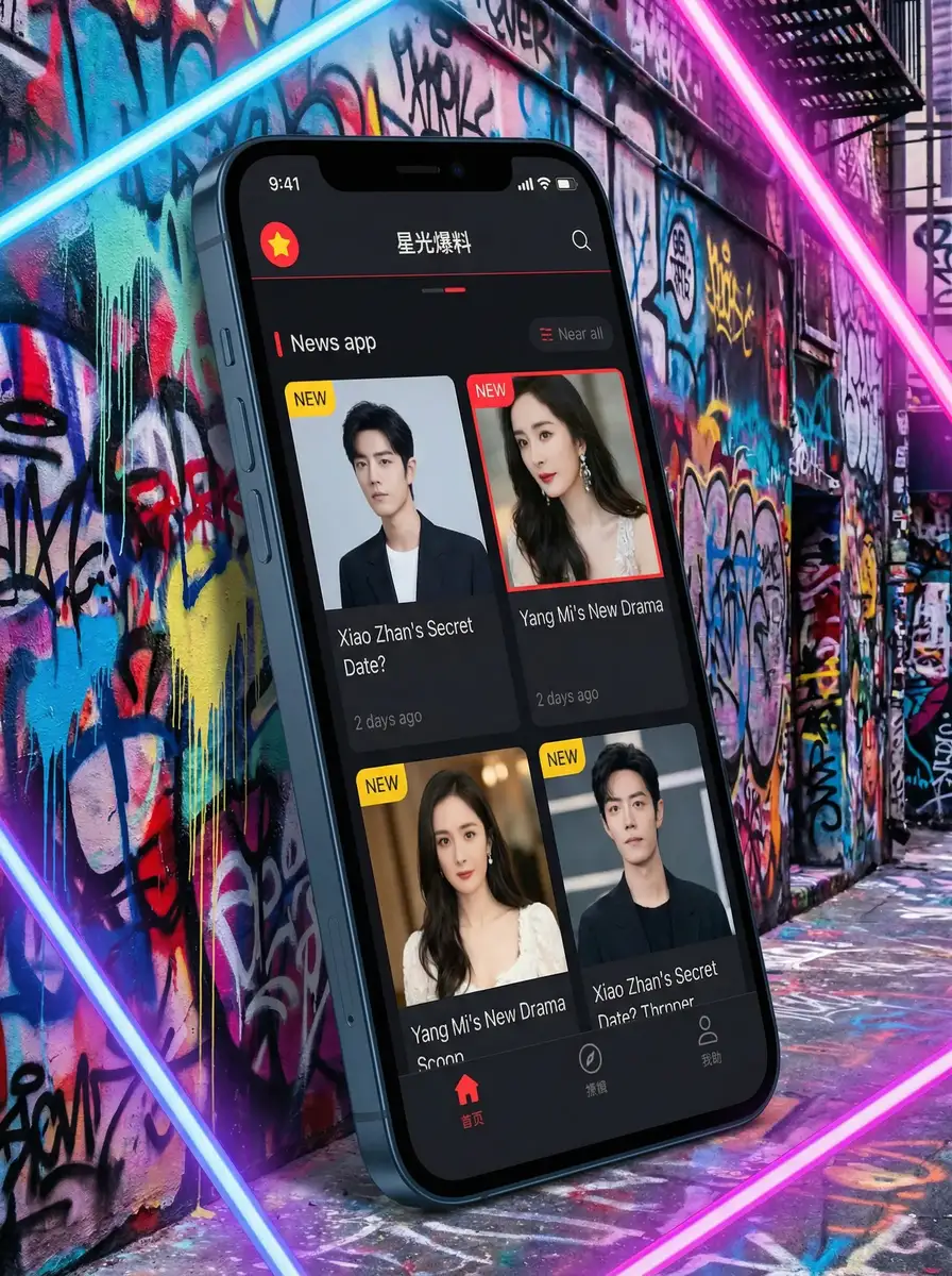 护あさな APP界面展示 - 掌上吃瓜神器